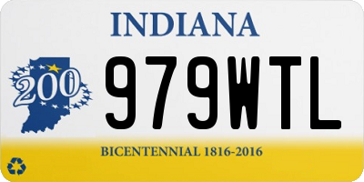 IN license plate 979WTL