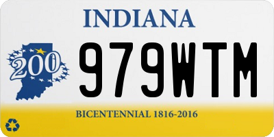IN license plate 979WTM