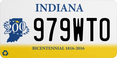 IN license plate 979WTO