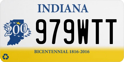IN license plate 979WTT