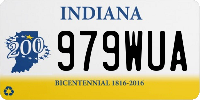IN license plate 979WUA