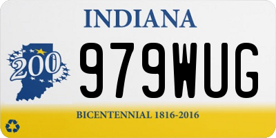 IN license plate 979WUG