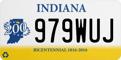 IN license plate 979WUJ