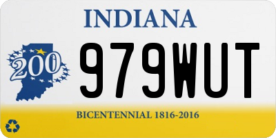 IN license plate 979WUT