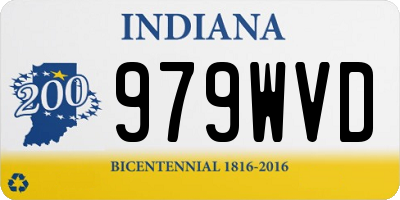 IN license plate 979WVD