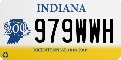 IN license plate 979WWH