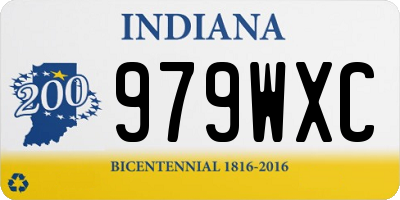 IN license plate 979WXC