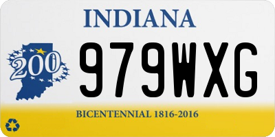 IN license plate 979WXG