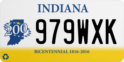 IN license plate 979WXK