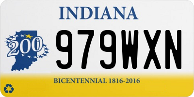 IN license plate 979WXN