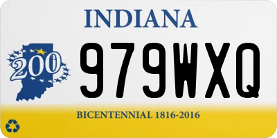 IN license plate 979WXQ