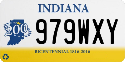 IN license plate 979WXY