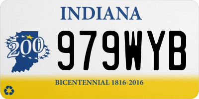 IN license plate 979WYB
