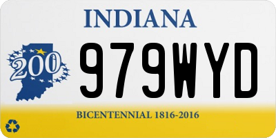 IN license plate 979WYD