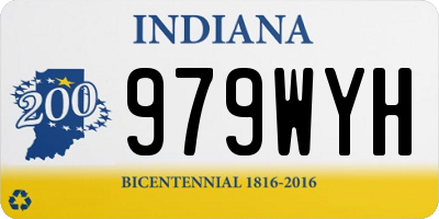 IN license plate 979WYH