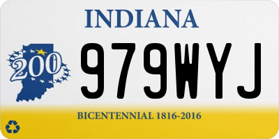 IN license plate 979WYJ