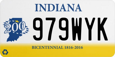 IN license plate 979WYK