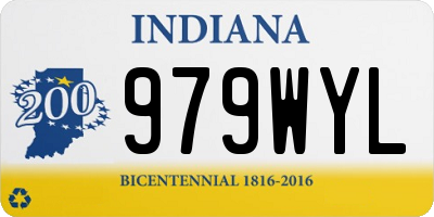 IN license plate 979WYL