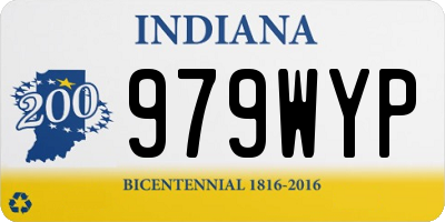 IN license plate 979WYP