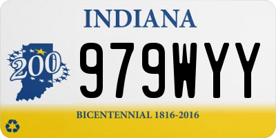 IN license plate 979WYY
