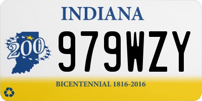 IN license plate 979WZY