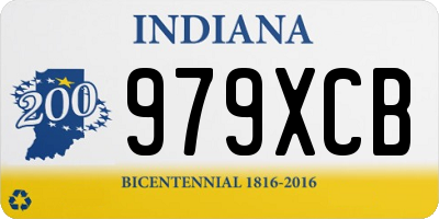 IN license plate 979XCB
