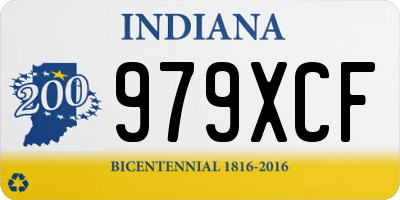IN license plate 979XCF