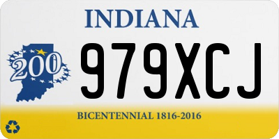 IN license plate 979XCJ