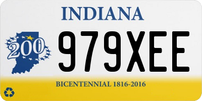 IN license plate 979XEE