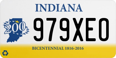 IN license plate 979XEO