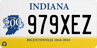 IN license plate 979XEZ
