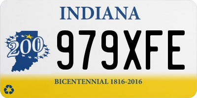 IN license plate 979XFE