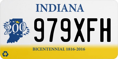 IN license plate 979XFH
