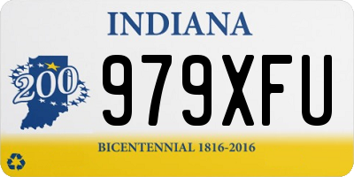 IN license plate 979XFU