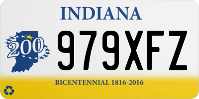 IN license plate 979XFZ
