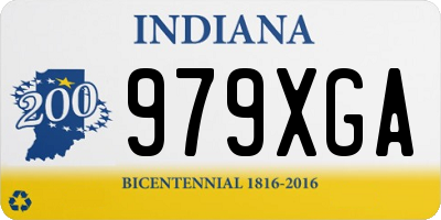 IN license plate 979XGA