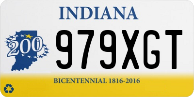 IN license plate 979XGT