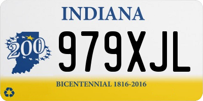 IN license plate 979XJL