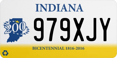 IN license plate 979XJY