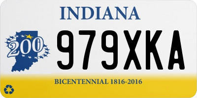 IN license plate 979XKA