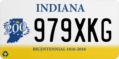 IN license plate 979XKG