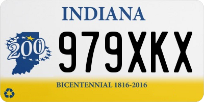 IN license plate 979XKX