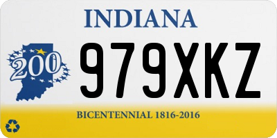 IN license plate 979XKZ