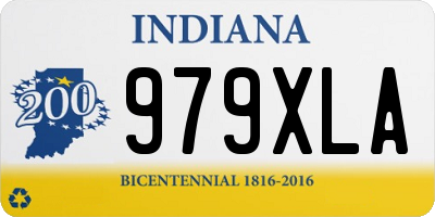 IN license plate 979XLA