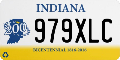 IN license plate 979XLC