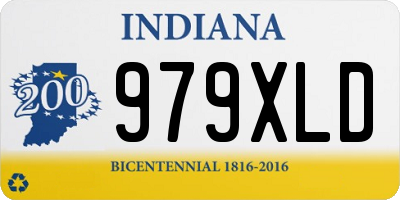 IN license plate 979XLD