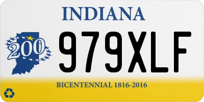 IN license plate 979XLF