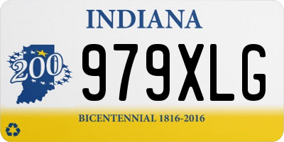 IN license plate 979XLG