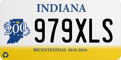 IN license plate 979XLS