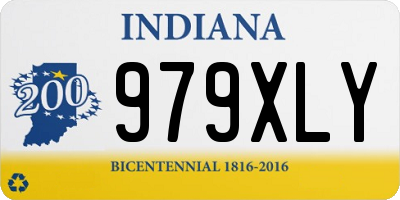 IN license plate 979XLY